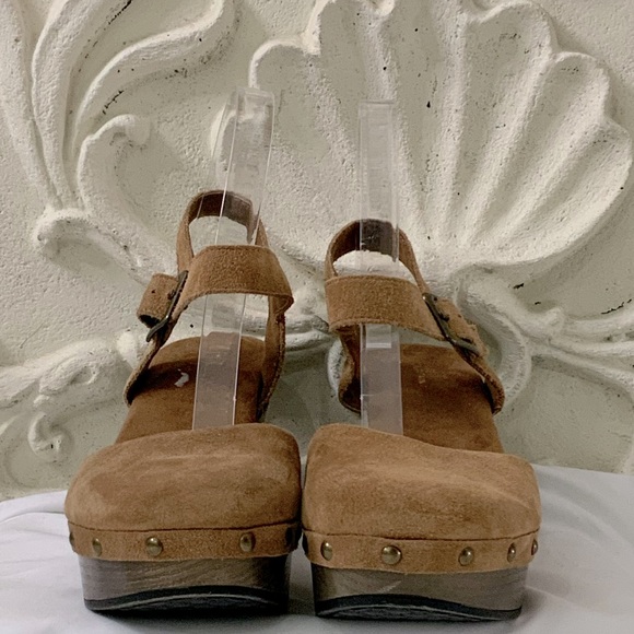 Brown Leather Clogs Mule NWOT - Picture 6 of 13